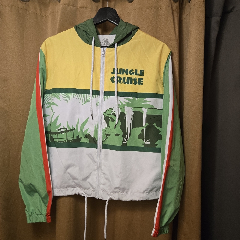 Disney Parks Jungle Cruise Windbreaker Women's Size S